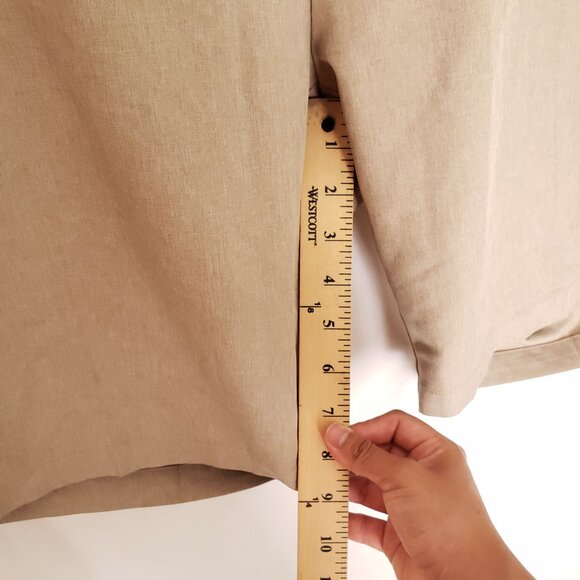 Greg Norman Men Beige Khaki Performance Moisture Wicking Golf Shorts Size 38 - Picture 4 of 13